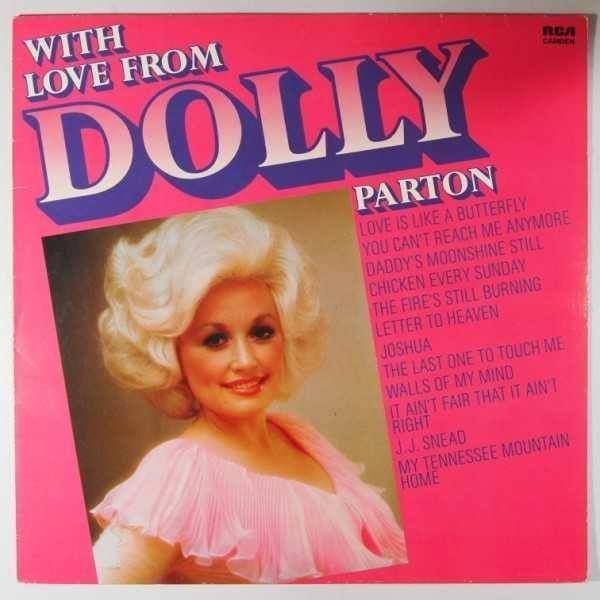 Dolly Parton - With Love From Dolly LP (Country, Folk), LP, Ophalen of Verzenden, Country, 12 inch