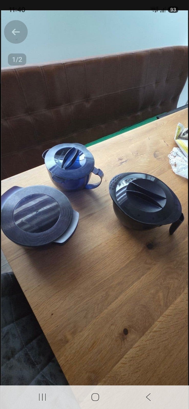Tupperware magnetron schalen, Ophalen, Zo goed als nieuw