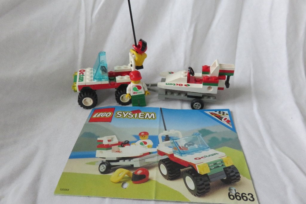 Lego classic town, set 6663 wave rebel, Compleet, Lego, Ophalen of Verzenden, Complete set