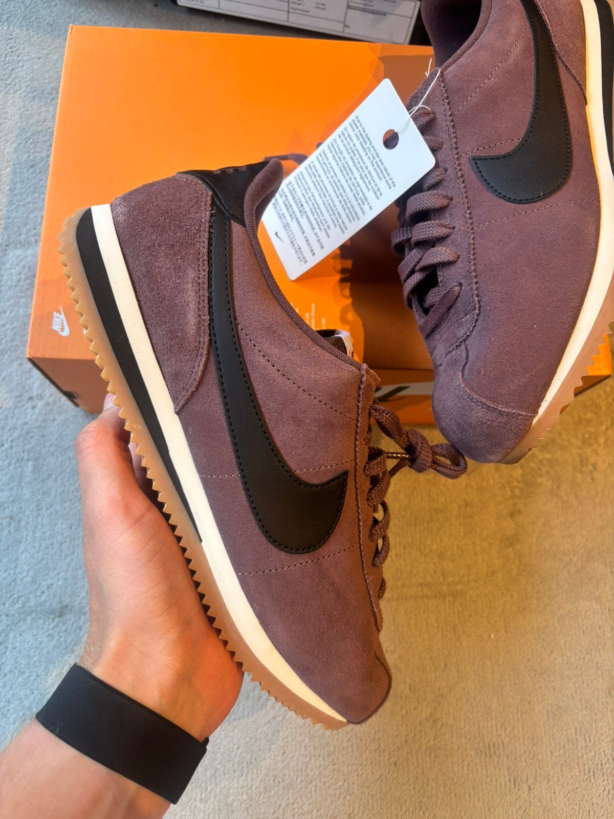 Nike cortez tattoo black - maat 42/44/44,5 - nieuw, J, Bruin, Nieuw, Ophalen of Verzenden