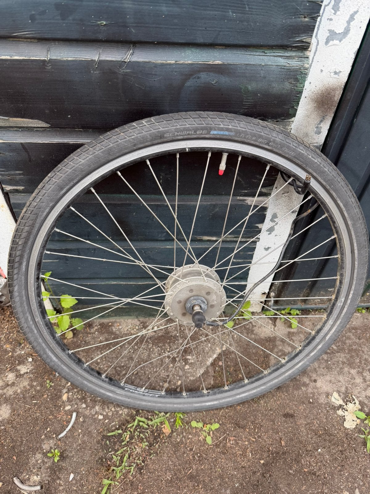 Batavus Fonk voorwiel met motor te koop, Ophalen of Verzenden, Motor