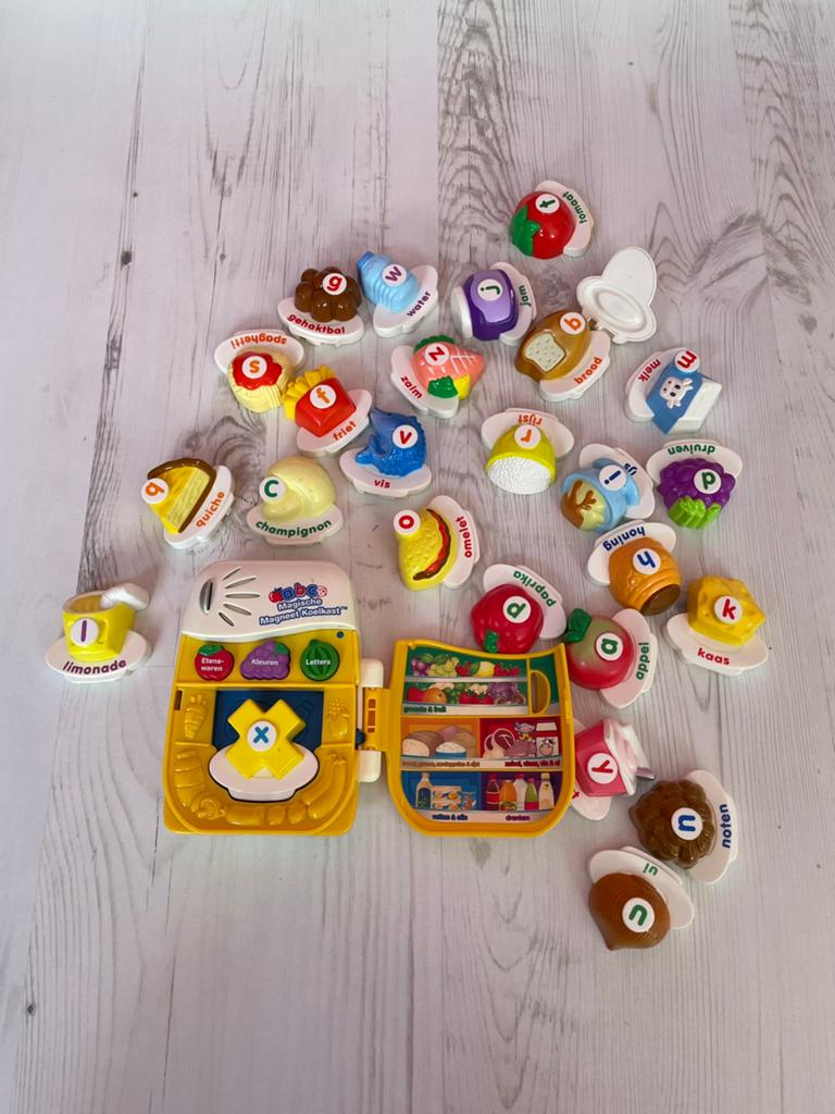 Abc magnetische magneet koelkast, Kinderen en Baby's, Speelgoed | Educatief en Creatief, Ophalen of Verzenden, Gebruikt, Puzzelen
