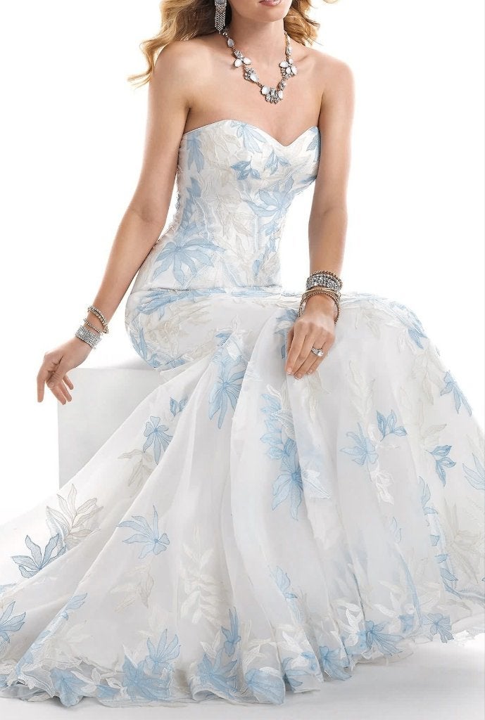 Trouwjurk (Maggie Sottero) maat 38 - 40, Trouwjurk, Meerkleurig, Maggie Sottero, Ophalen of Verzenden