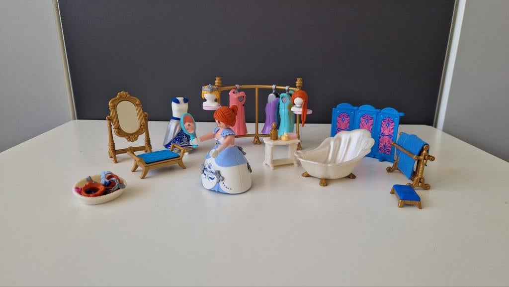 Playmobil 70454 Prinsessen Badkamer met Kleedkamer, Ophalen of Verzenden, Zo goed als nieuw, Meisje