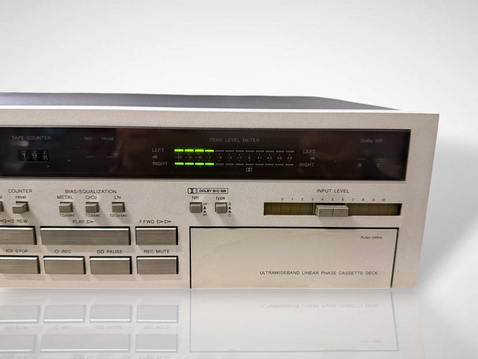 Harman Kardon TD292 Cassettedeck - Ultrawideband Linear Phas, Audio, Tv en Foto, Cassettedecks, Overige merken, Tiptoetsen, Harman