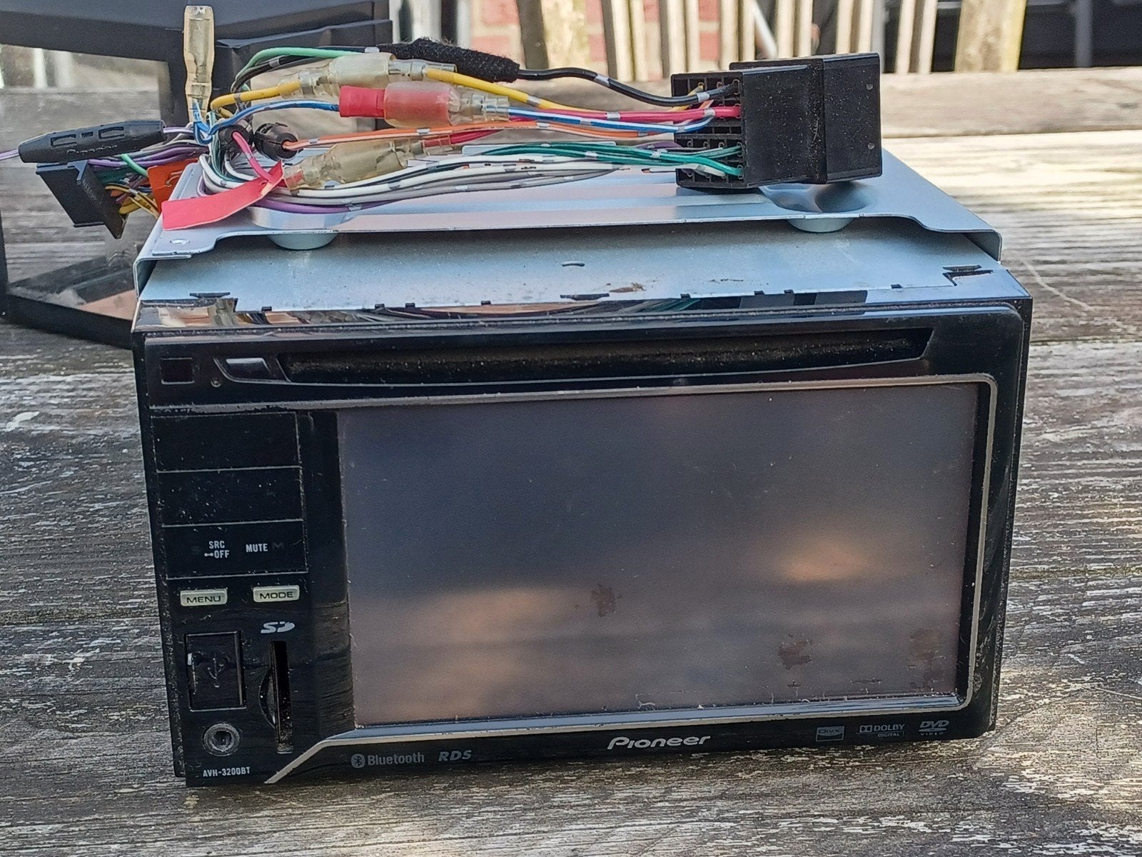 prima werkende dvd/autoradio ..., Ophalen