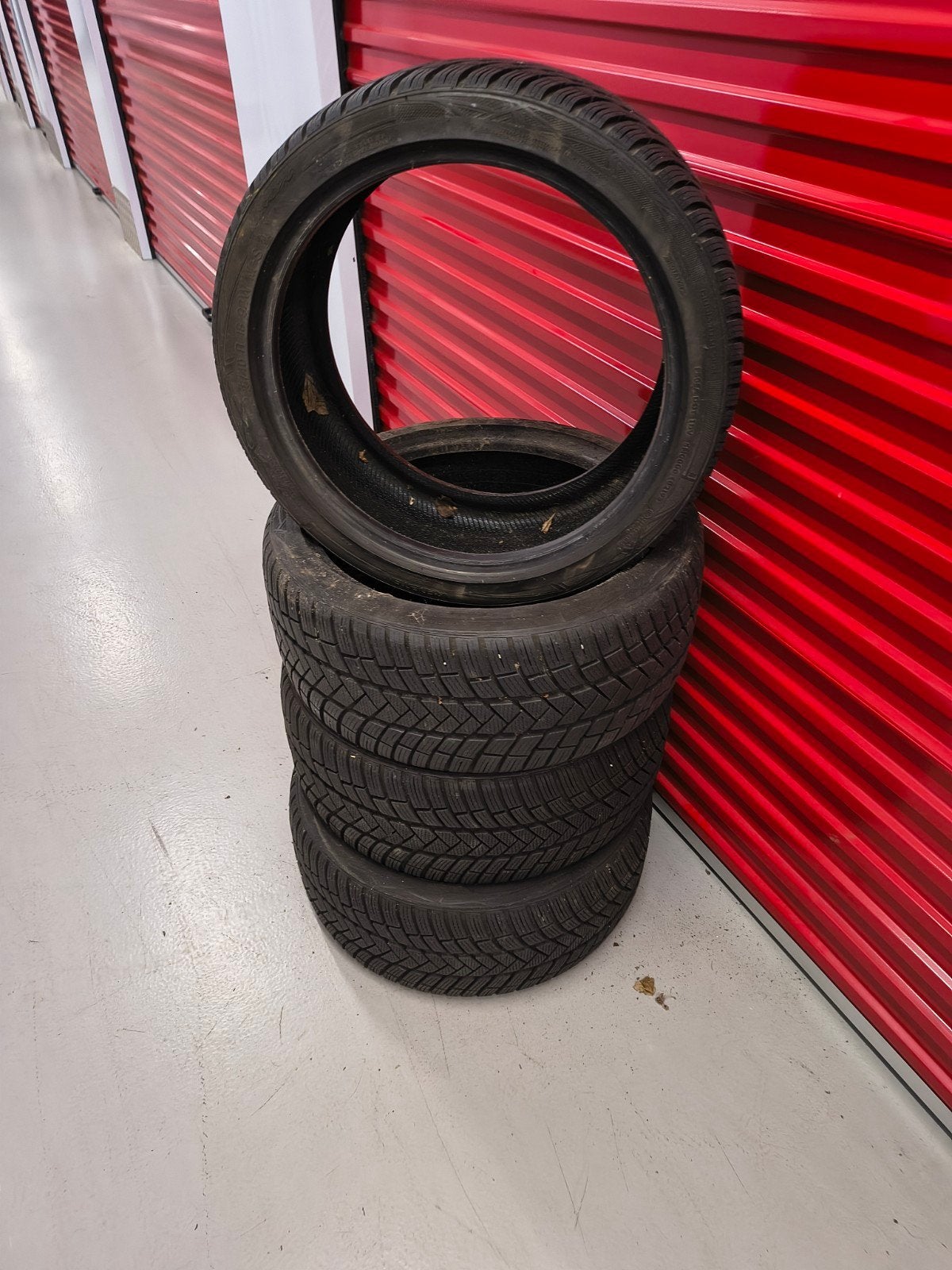 4 Vredestein Wintrac Pro winterbanden 225/40 R18 92W, Auto-onderdelen, Ophalen, 18 inch, Gebruikt, Winterbanden