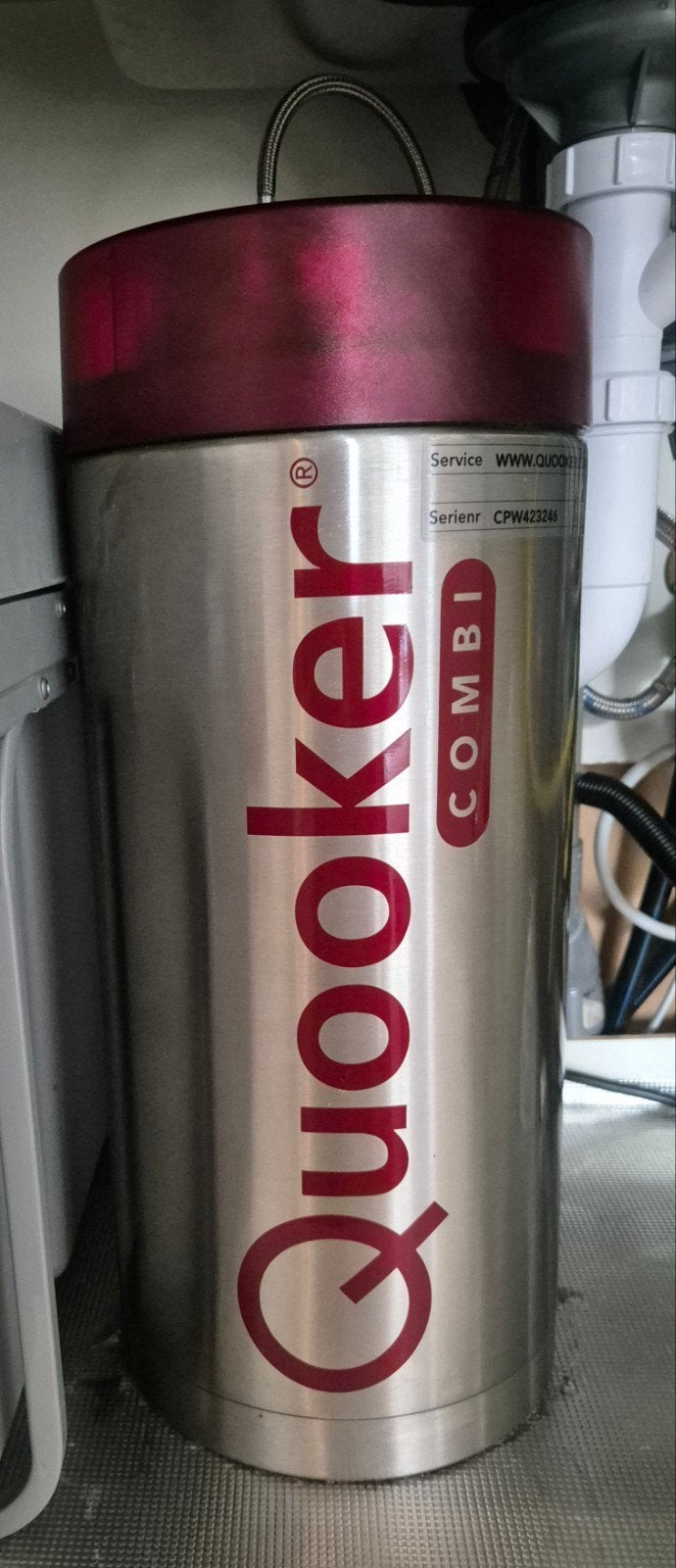Quooker Combi+ E/ 7 liter/Fusion round, 2 liter of meer, Ophalen, Zo goed als nieuw