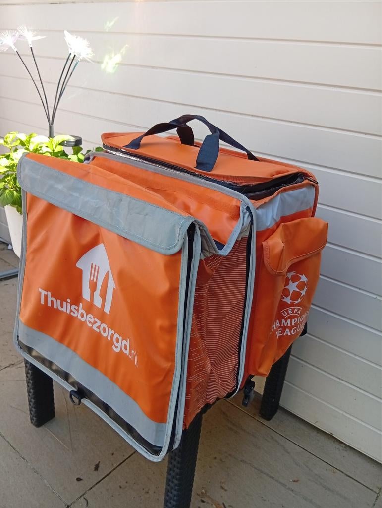 Thuisbezorgd bezorgtas - Nieuw, Fietsen en Brommers, Fietsaccessoires | Overige Fietsaccessoires, Nieuw, Ophalen of Verzenden