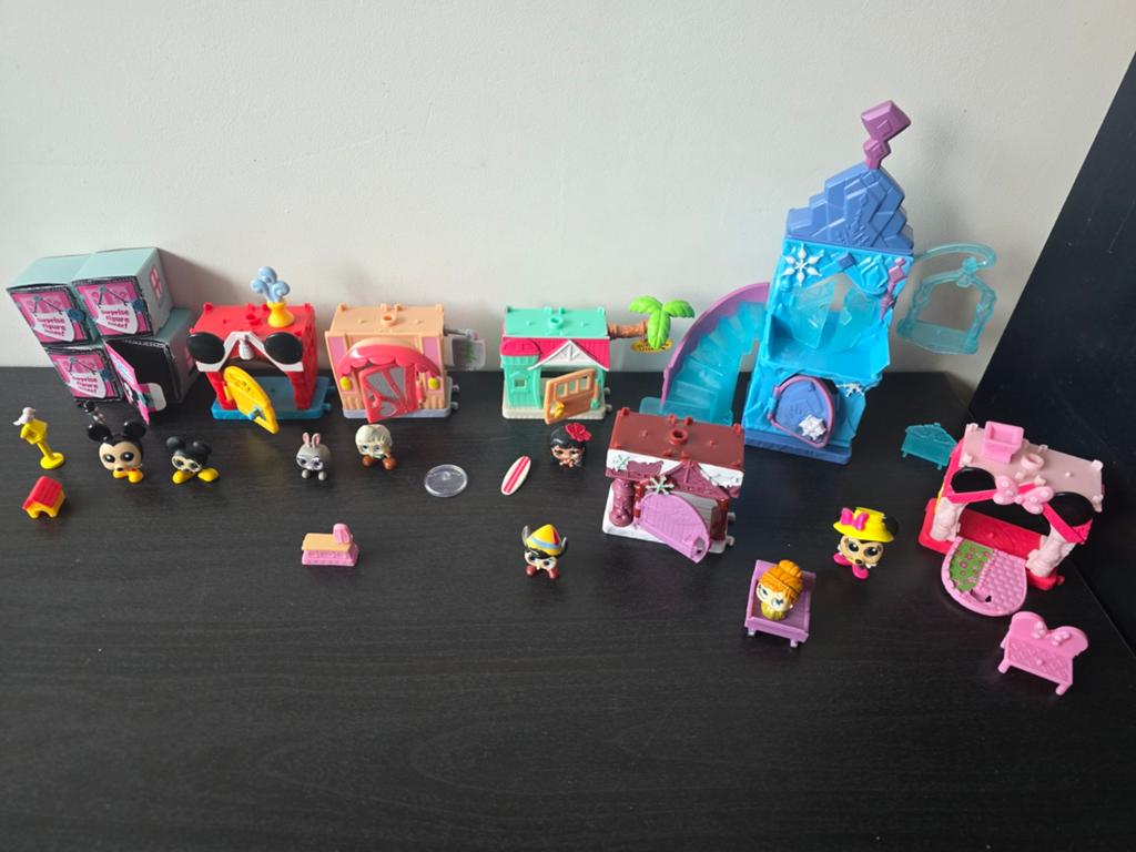 Doorables : 6 huizen en meer (Mickey/Minnie), Ophalen of Verzenden, Jongen of Meisje