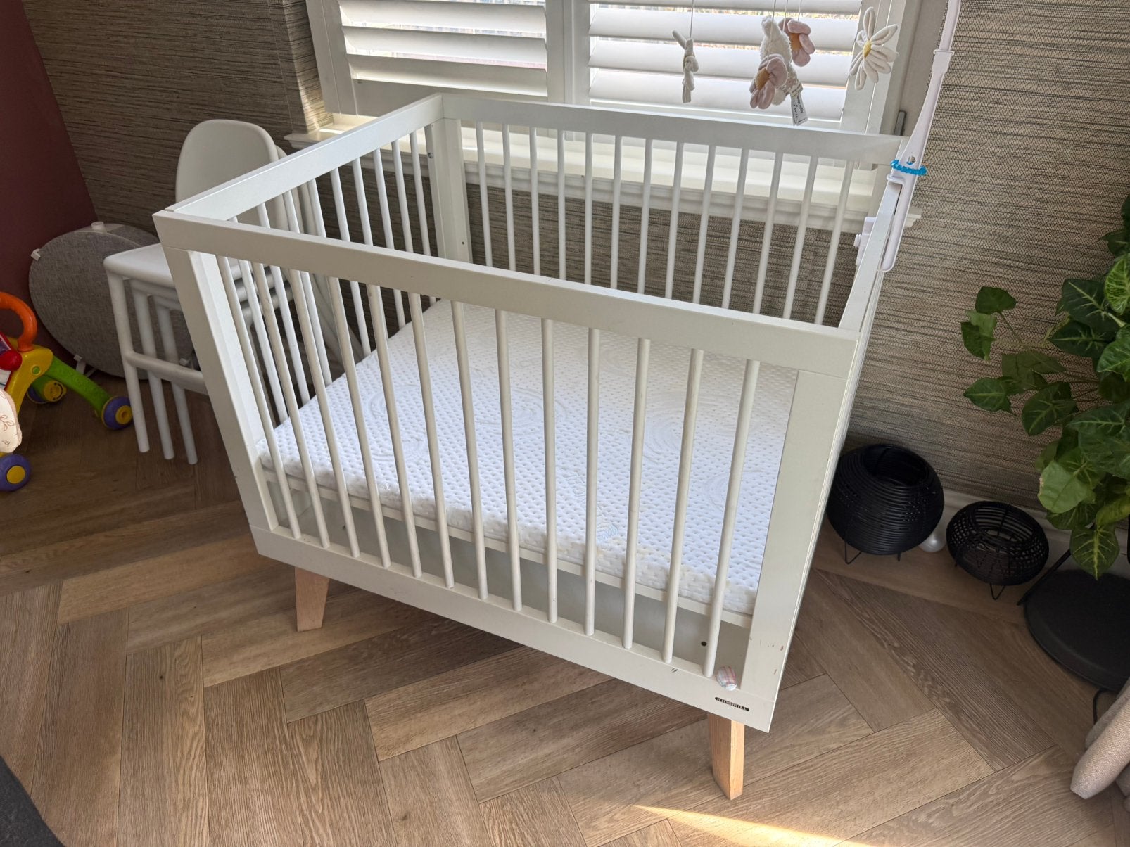 Kidsmill Box Sixties Wit Mat/Naturel Eiken, Kinderen en Baby's, Ophalen, Gebruikt, Overige typen