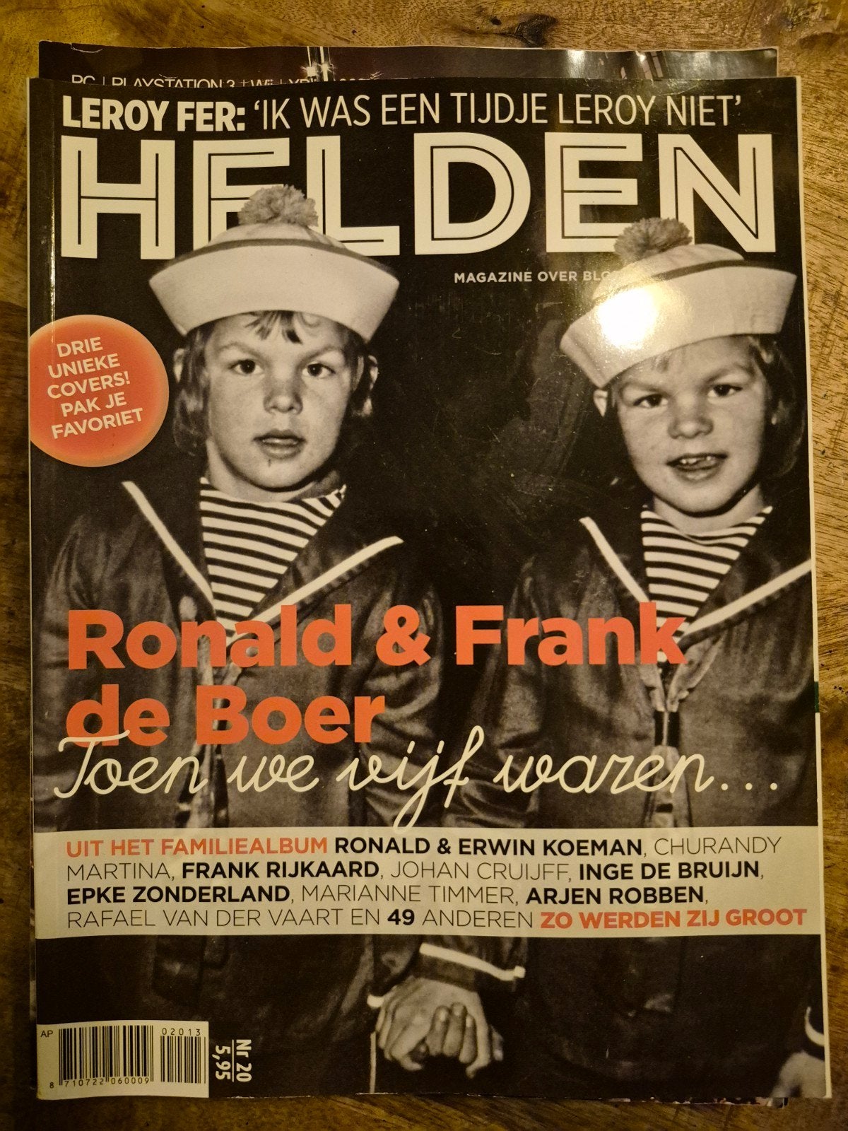 Helden Magazine 2013 - Ronald & Frank de Boer, Ophalen of Verzenden, Gelezen, Sport en Vrije tijd