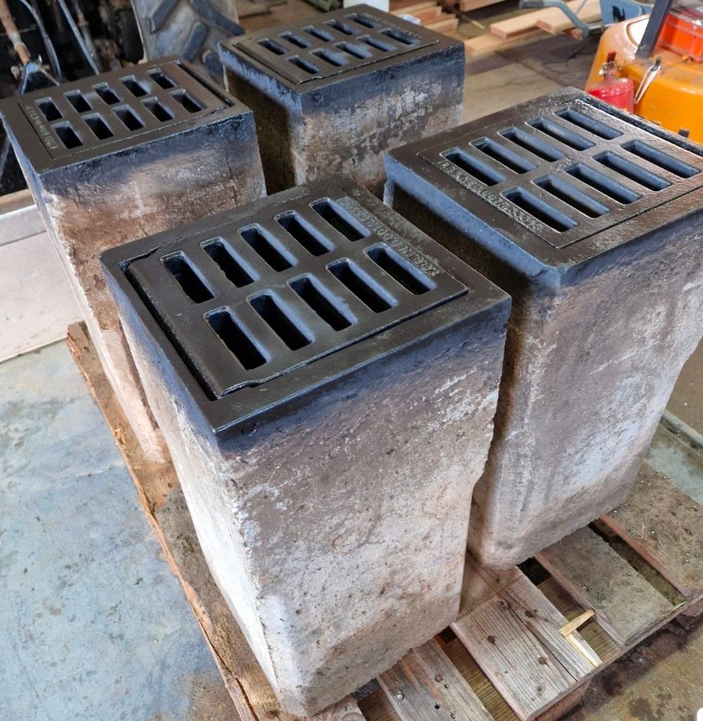 4 kleine betonnen kolken, Tuin en Terras, Ophalen, Overige typen