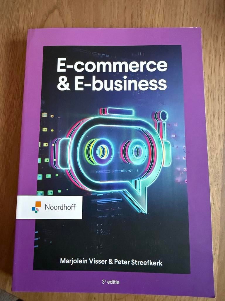 E-commerce & E-business Noordhoff 3e editie, Ophalen of Verzenden, Gelezen, E-commerce en Internet