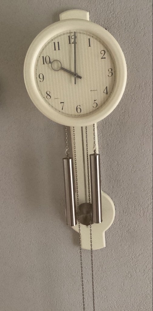 Wandklok, Huis en Inrichting, Ophalen, Gebruikt, Wandklok