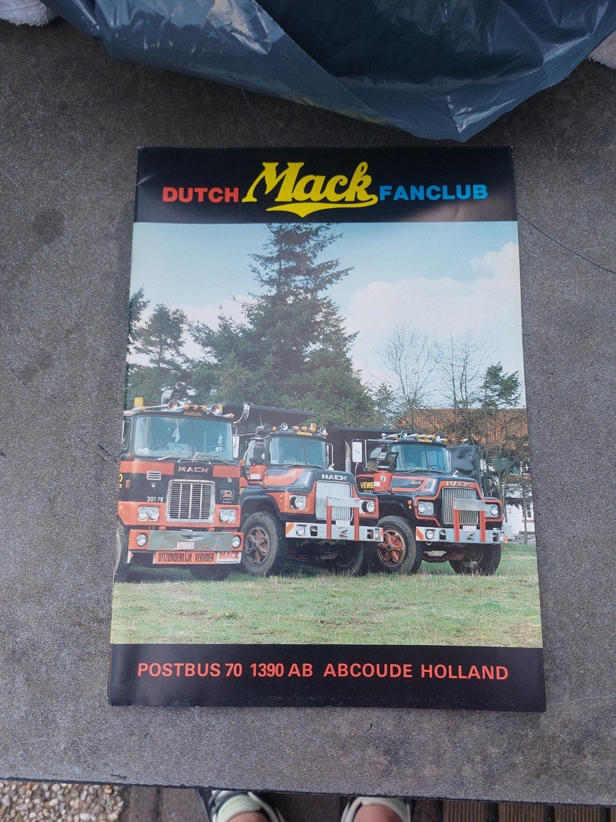 Dutch Mack Fanclub Magazine - Vrachtwagens, Ophalen of Verzenden, Gelezen, Overige typen