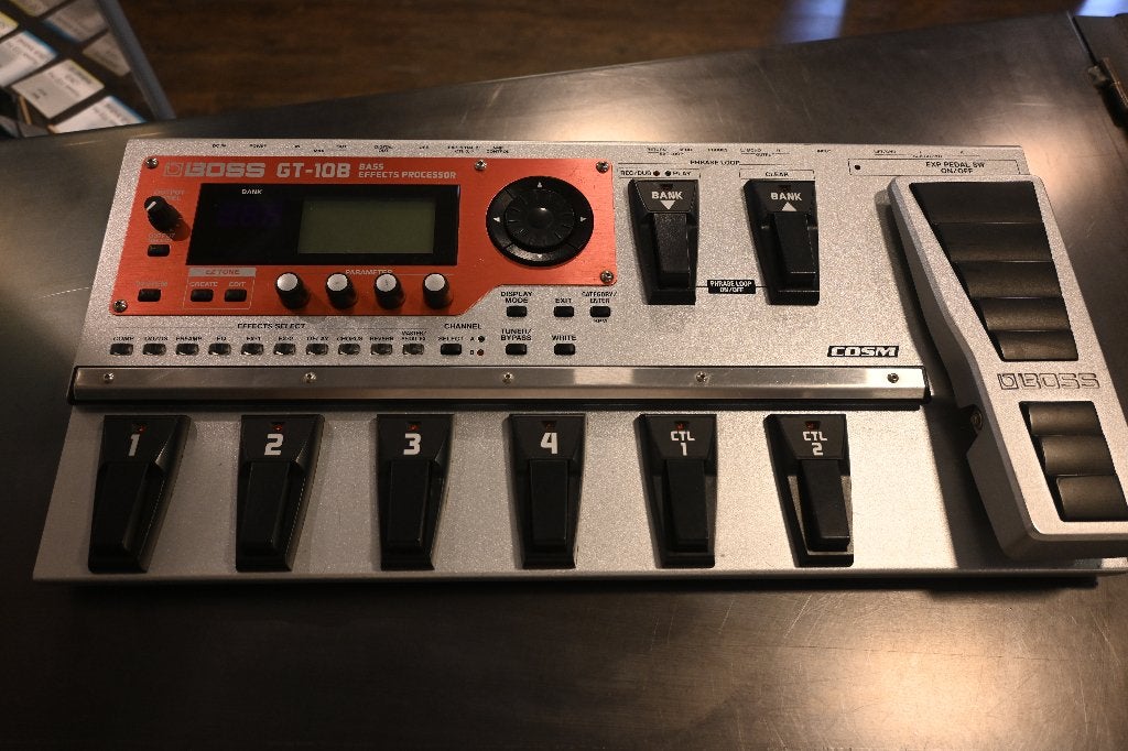 Boss GT-10B BASS Effects Processor, Roland Corporation, 20000 Imperial Hwy, Cerritos, CA 90703, USA, Boss, Support@roland.com