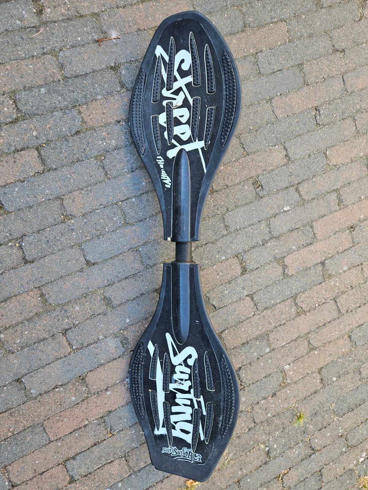Waveboard - Zwart met witte opdruk, Ophalen, Gebruikt, Waveboard