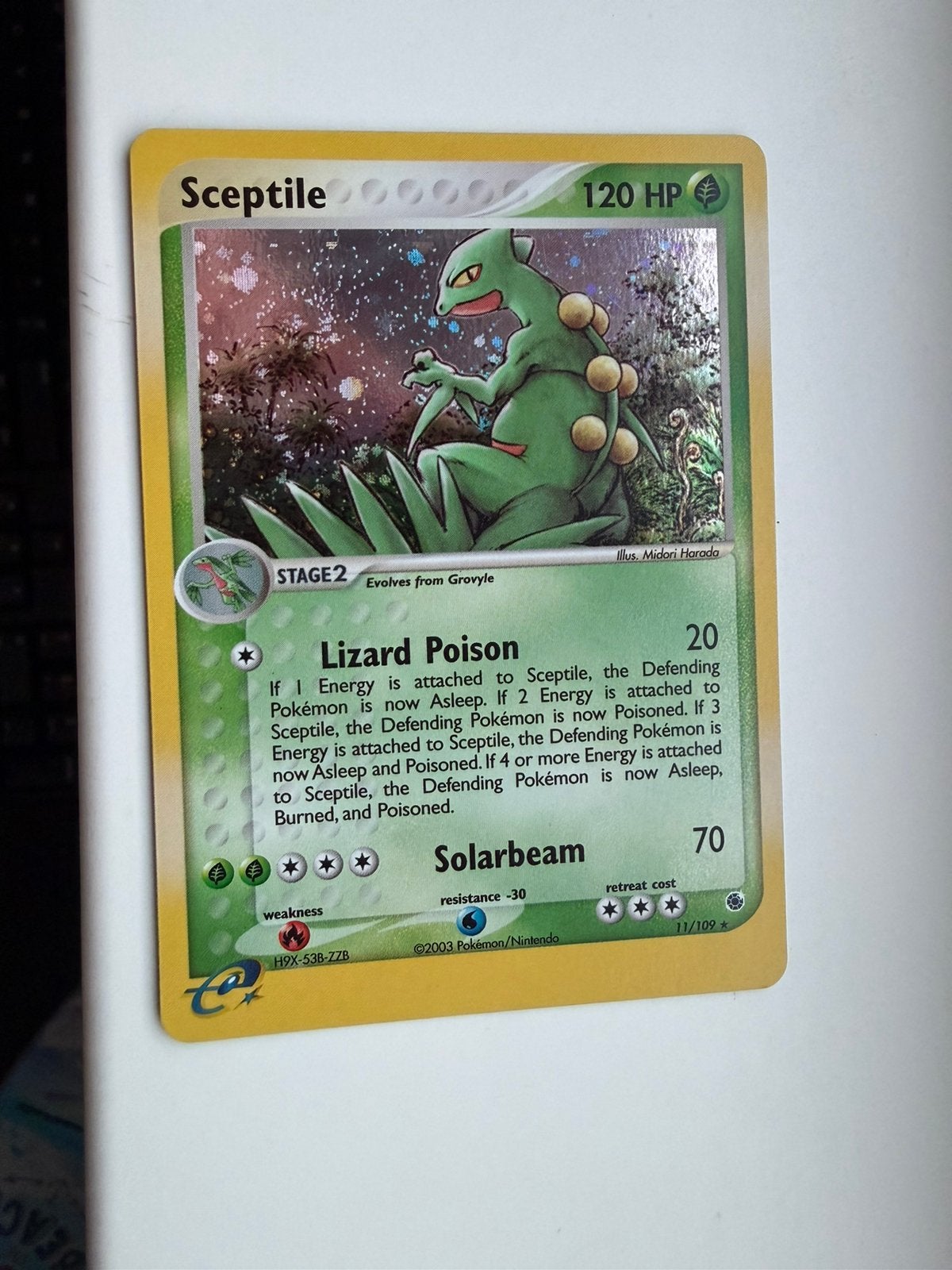 Sceptile holo ruby sapphire, Ophalen, Zo goed als nieuw