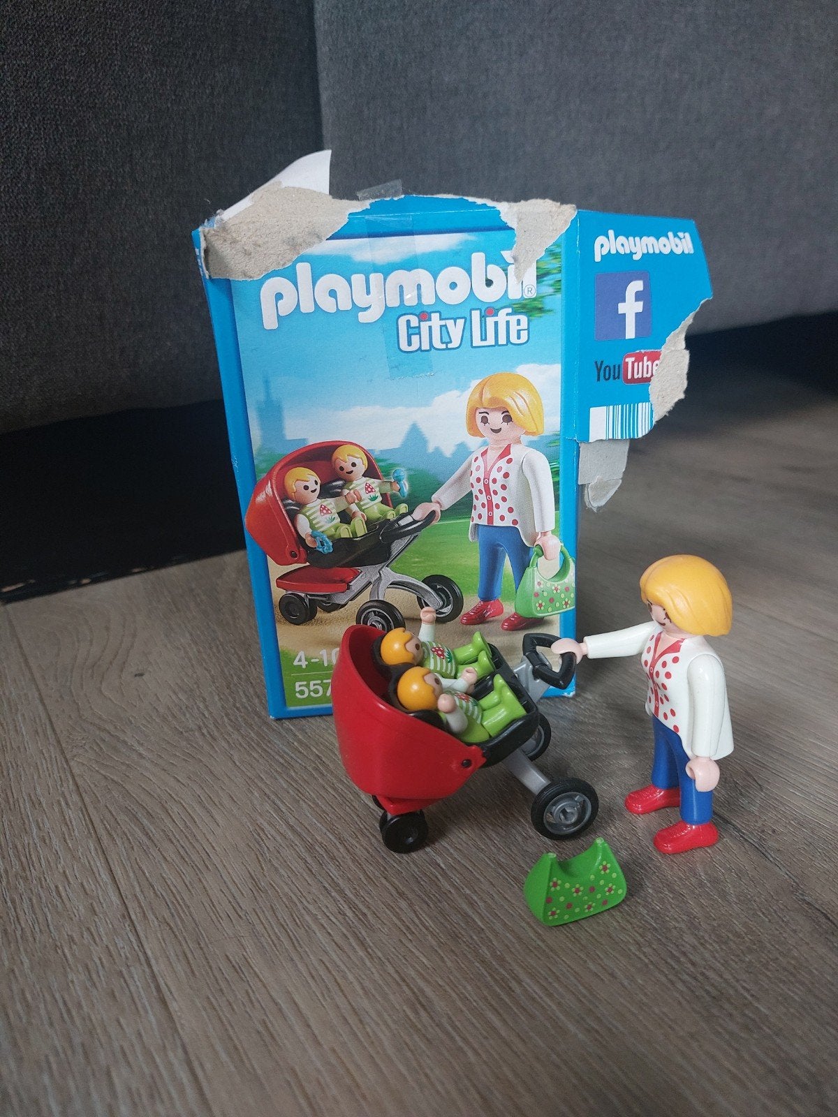 Tweeling kinderwagen, Gebruikt, Complete set, Ophalen of Verzenden, City life