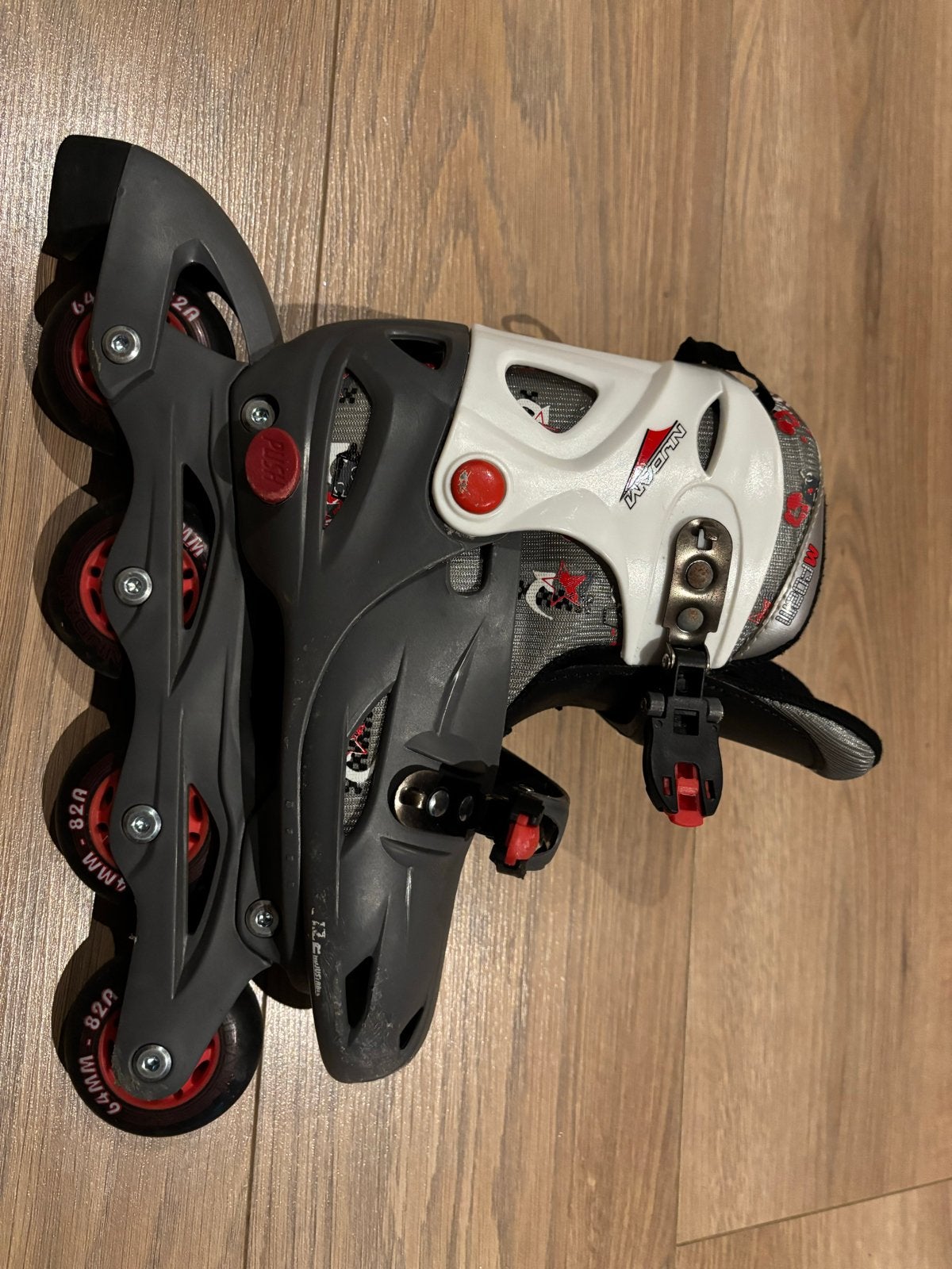 Nijdam Junior Inline Skates - Verstelbaar Maat 34-37, Kinderen, Inline skates 4 wielen, Ophalen, Overige merken