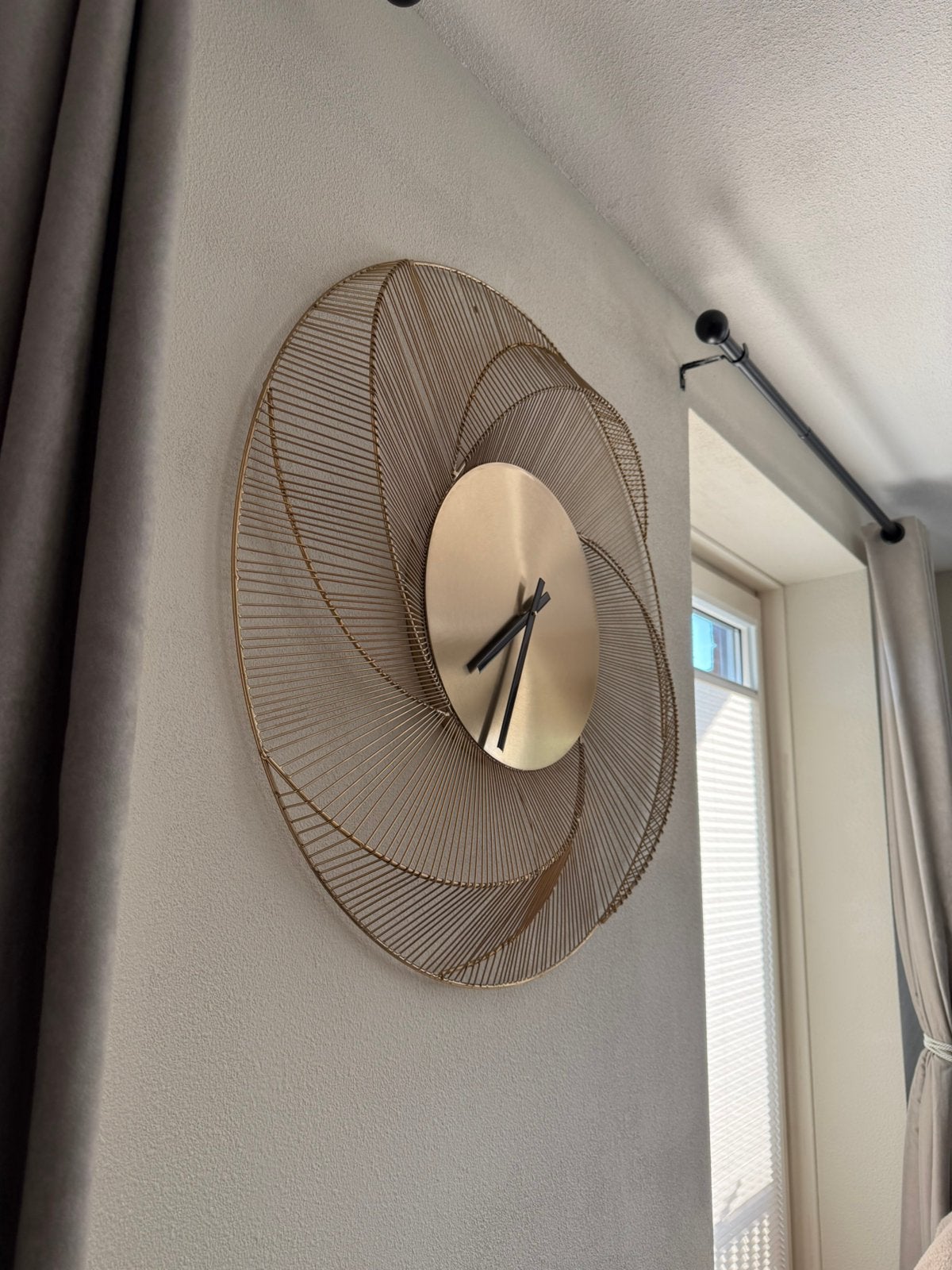 Wandklok Richmond, Rond, Nieuw, Ophalen of Verzenden, Minder dan 100 cm