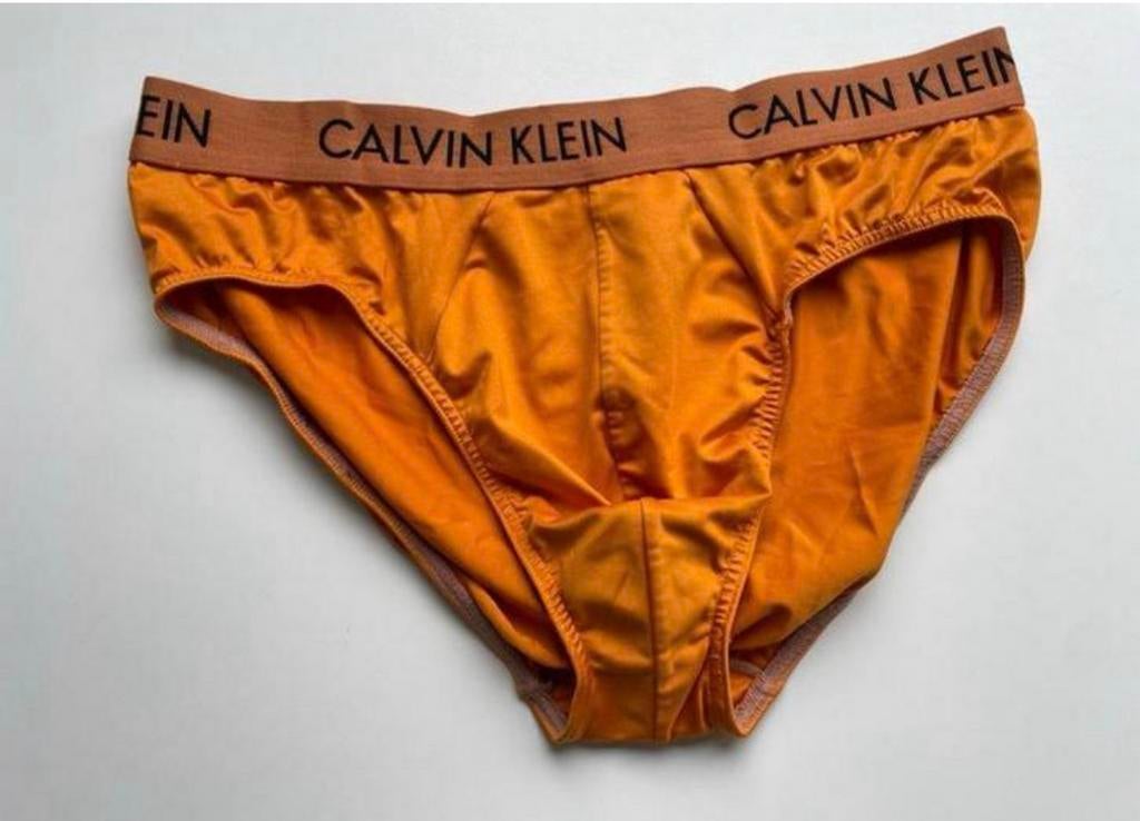 Calvin Klein Polyamide Slip, Kleding | Heren, Ondergoed, Verzenden, Oranje, Slip