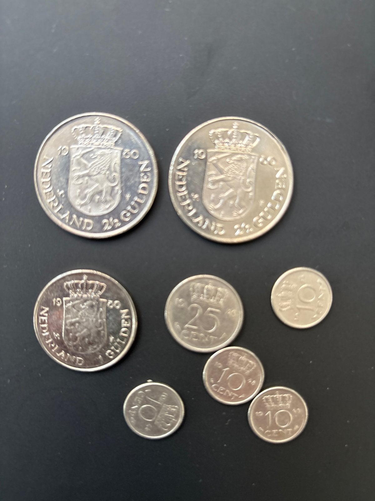 Nederlandse Gulden Munten Set - Diverse Waardes, Ophalen of Verzenden, Koningin Juliana, Overige waardes, Setje