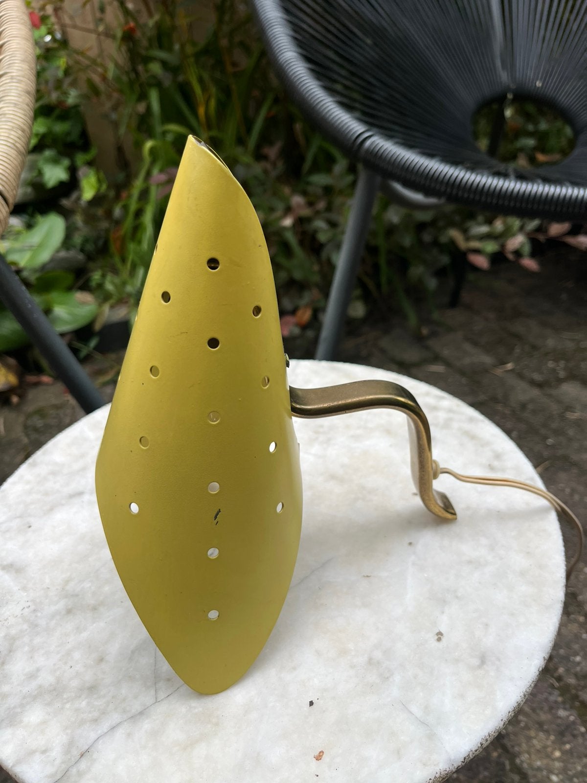 Zeldzame stilnovo italie  lamp jaren 50!!!!, Huis en Inrichting, Ophalen of Verzenden, Gebruikt