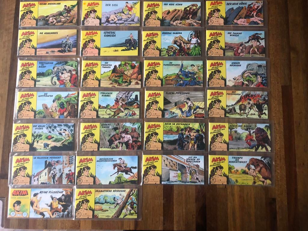 Akim lilliput strips - Duitse uitgaves, Boeken, Ophalen of Verzenden