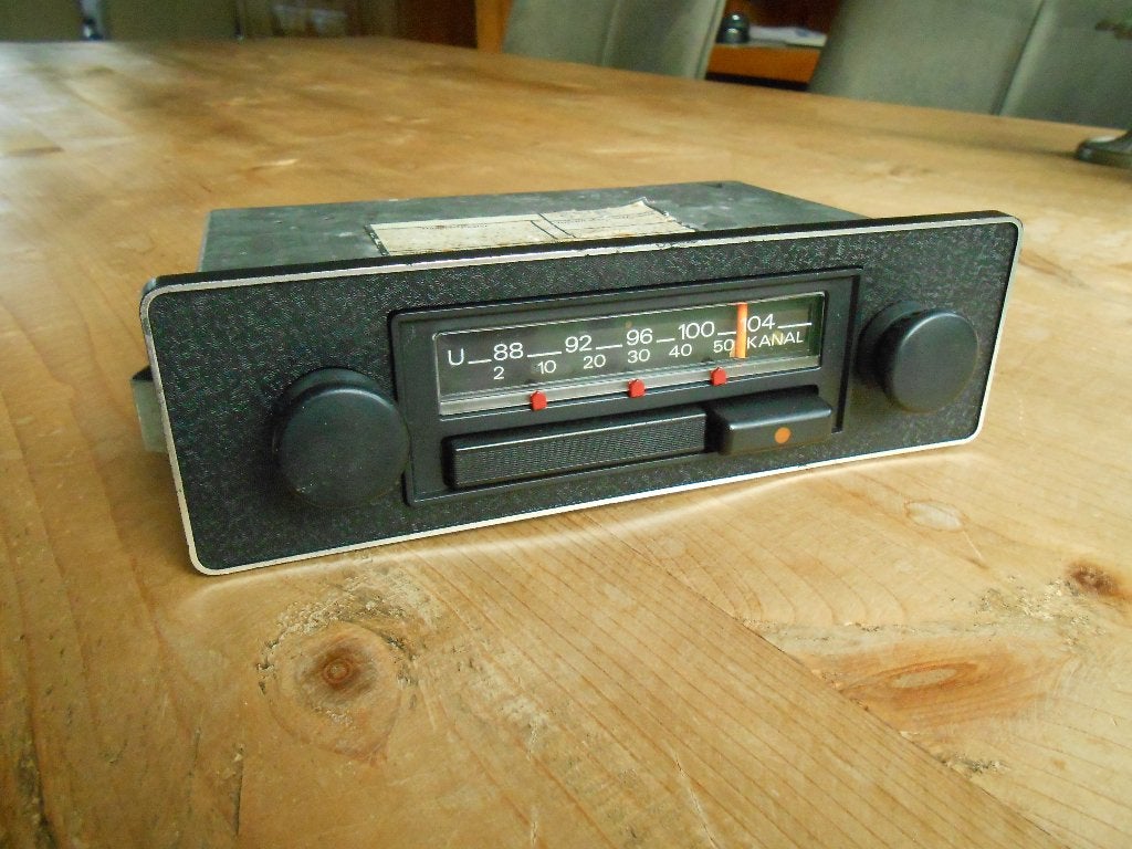 blaupunkt vw salzgitter fm 12 werks radio!, Ophalen of Verzenden, Gebruikt