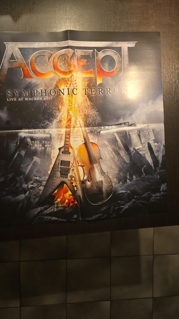 Accept - Symphonic Terror Live at Wacken 2017 Boxset, Ophalen of Verzenden, Zo goed als nieuw, 12 inch, Poprock