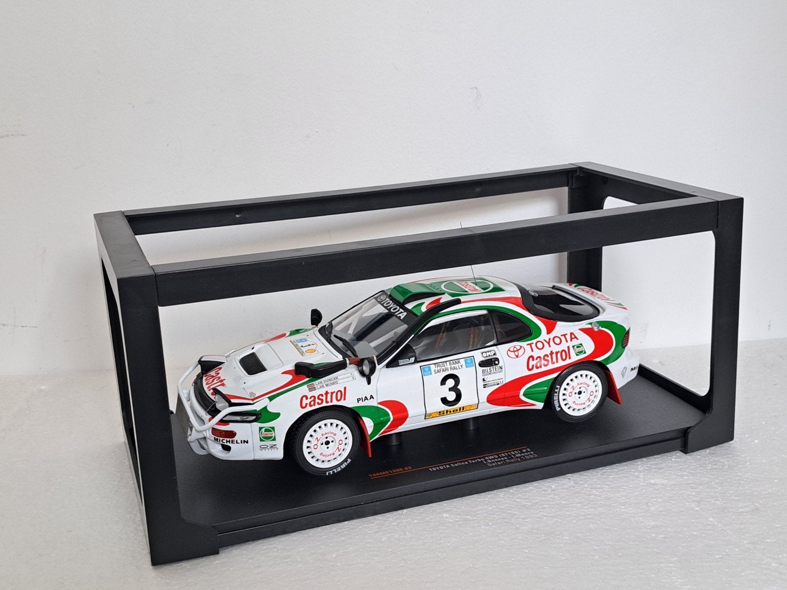 Toyota Celica Turbo Safari Rally 1993 1/18 IXO NIEUW, Ophalen of Verzenden, Nieuw, Auto, Overige merken