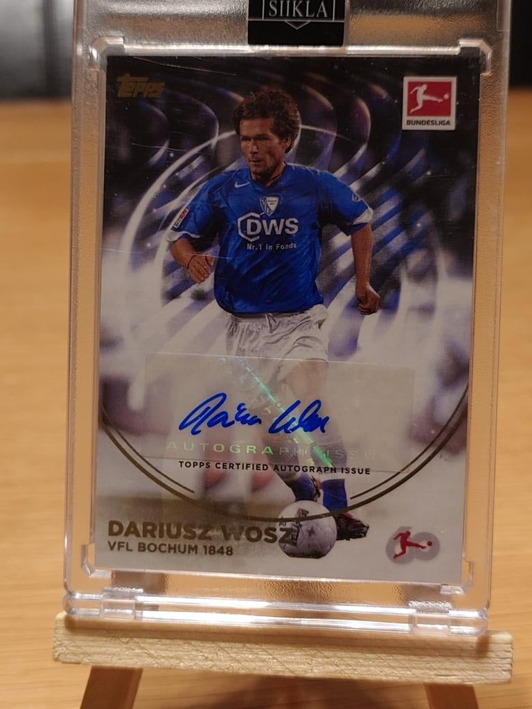 Topps Dariusz Wosz VFL Bochum Auto, Verzenden
