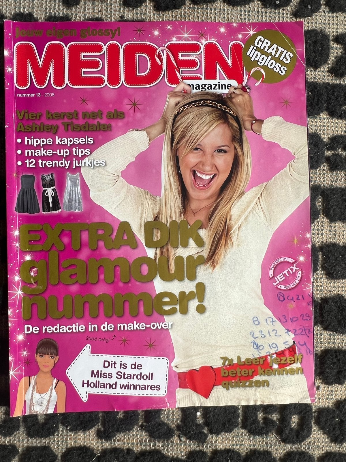 Meiden Magazine nummer 13 - 2008 met Ashley Tisdale, Boeken, Ophalen of Verzenden, Gelezen, Damesbladen