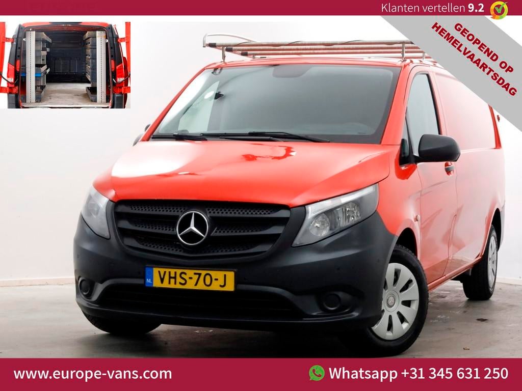 Mercedes-Benz Vito 114 CDI 136pk XL Extra Lang Navi/Camera/I, Auto's, Voorwielaandrijving, Gebruikt, Euro 6, 4 cilinders
