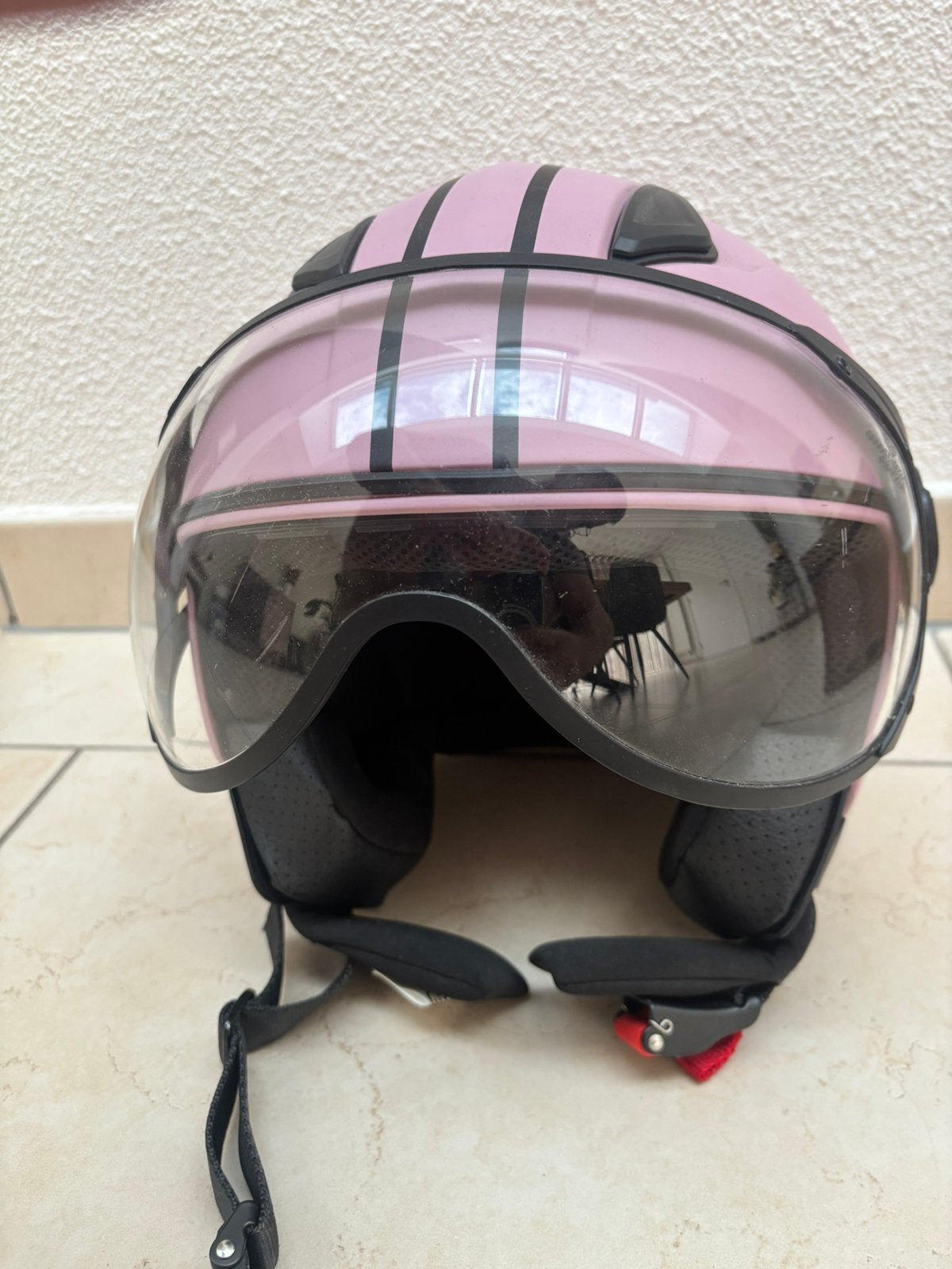 Vito Helmet Jethelm XL, Zo goed als nieuw. 2x gebruikt., Fietsen en Brommers, Brommerhelmen, Ophalen of Verzenden, Zo goed als nieuw