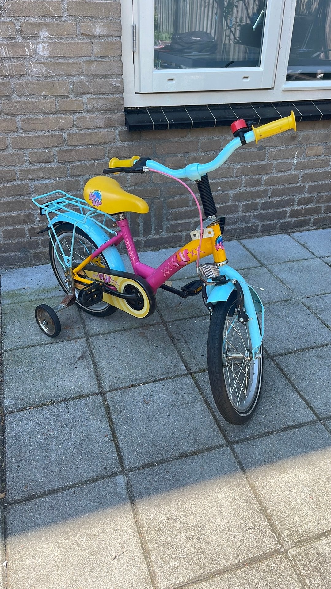 Kinder fietsen, Ophalen of Verzenden, Zo goed als nieuw, Minder dan 16 inch