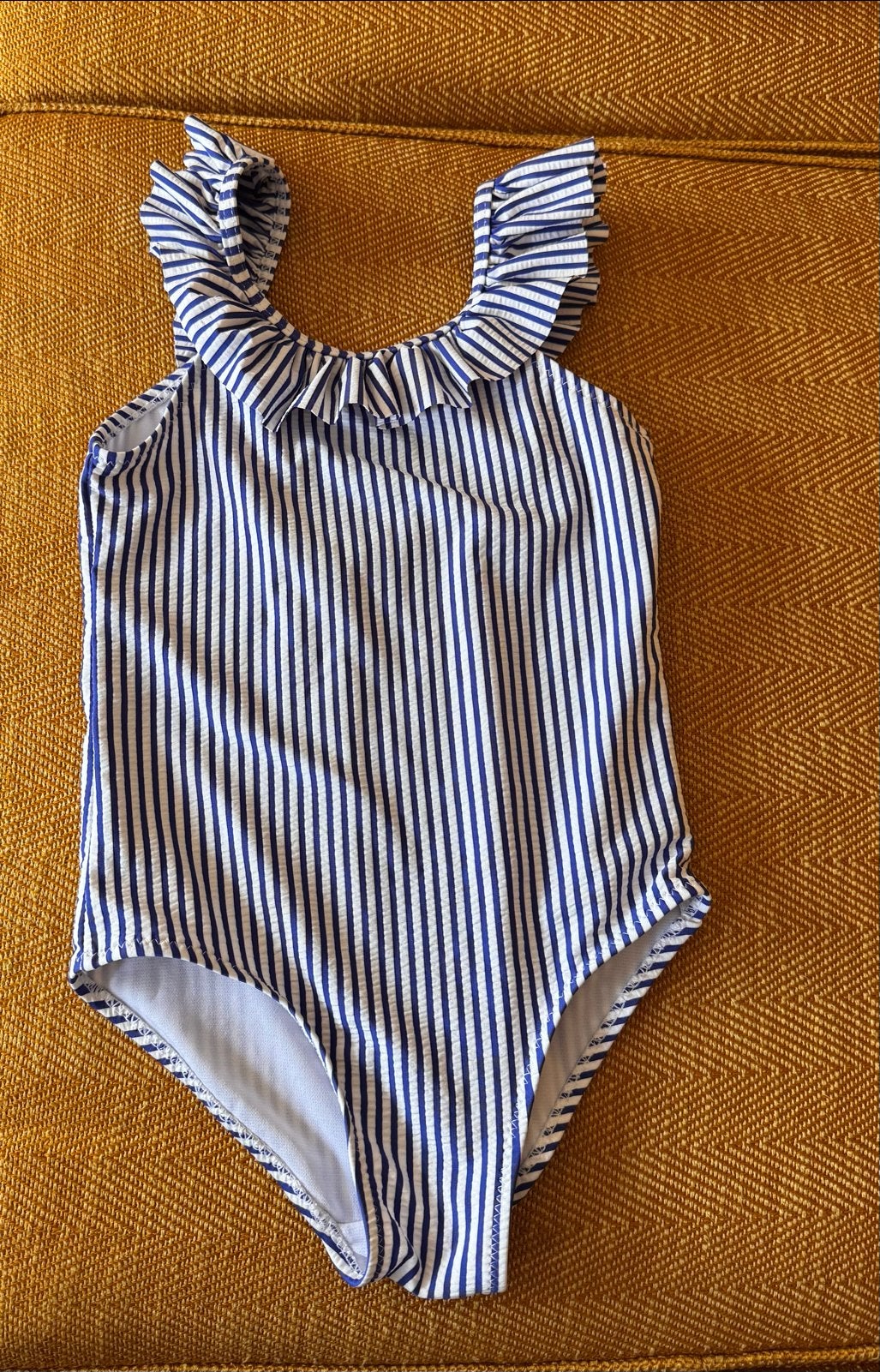 HEMA gestreept badpak maat 122/128, Ophalen, Gebruikt, Meisje, Badpak