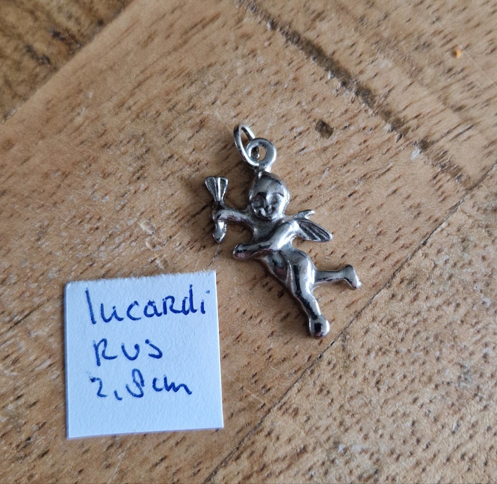 Elegante Engel kettingHanger - 2,8 cm, Sieraden, Tassen en Uiterlijk, Kettingen, Met hanger, Nieuw, Ophalen of Verzenden, Zilver