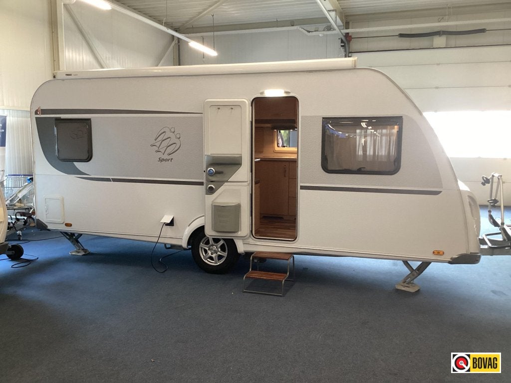 Knaus Sport 500 UF omnistor luifel, Caravans en Kamperen, Rondzit, Bedrijf, Overige typen, Knaus