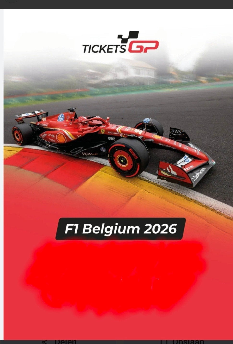 Grand Prix België weekendkaarten, Tickets en Kaartjes, Sport | Overige, Twee personen, Juli