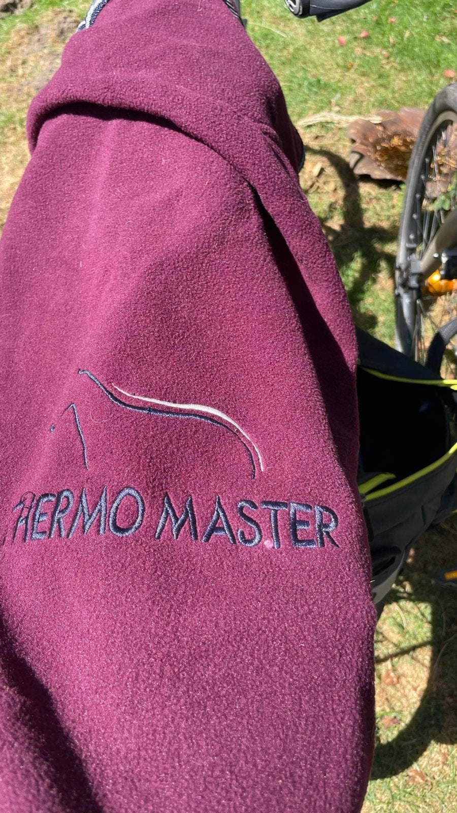 Thermo master training deken activity exercise rug maat 135, Dieren en Toebehoren, Ophalen of Verzenden, Zo goed als nieuw