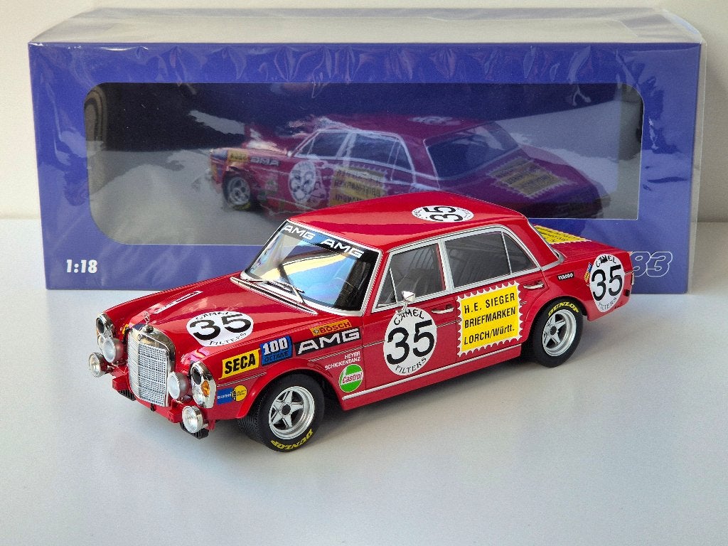 1:18 WERK83 Mercedes-Benz 300SEL 6.3 AMG #35 24h Spa 1971, Ophalen of Verzenden, Zo goed als nieuw, Auto, Overige merken
