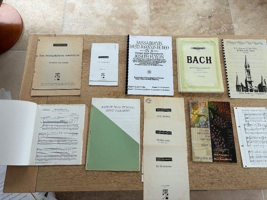 Koor bladmuziek, Muziek en Instrumenten, Bladmuziek, Gebruikt, Klassiek, Overige soorten, Ophalen of Verzenden