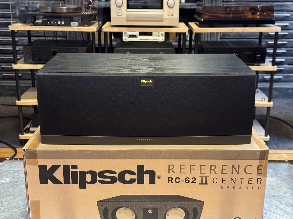 Klipsch RC-62 MKII, Gebruikt, 60 tot 120 watt, Center speaker, Ophalen