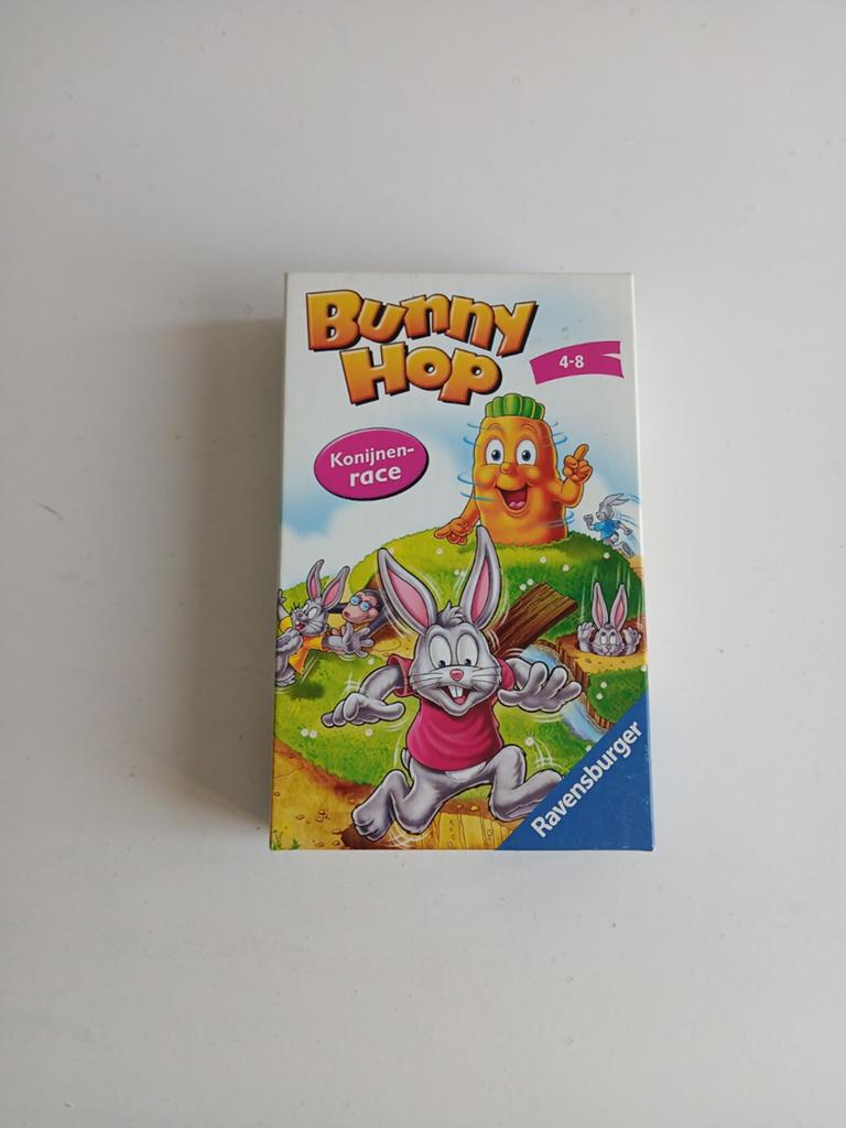 Bunny Hop Konijnenrace Bordspel Ravensburger, Drie of vier spelers, Ophalen of Verzenden, Zo goed als nieuw, Ravensburger