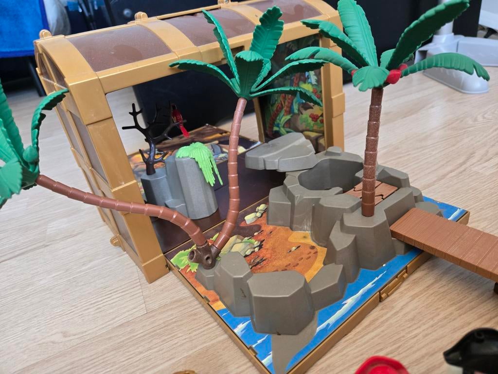 Playmobil schatkist pirateneiland, Ophalen of Verzenden
