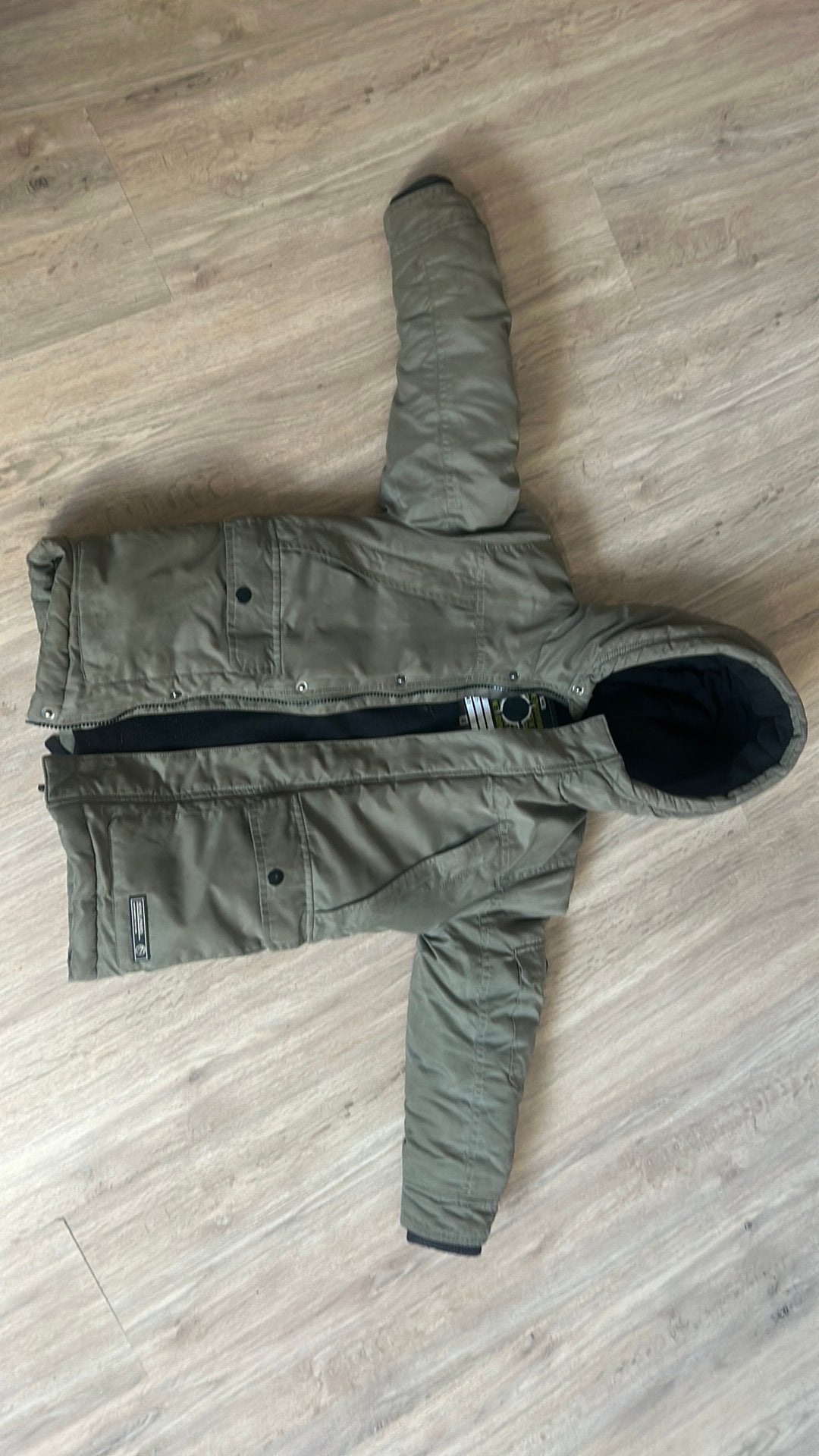 Winterjas We 122/128, Ophalen of Verzenden, Zo goed als nieuw, Meisje, Jas