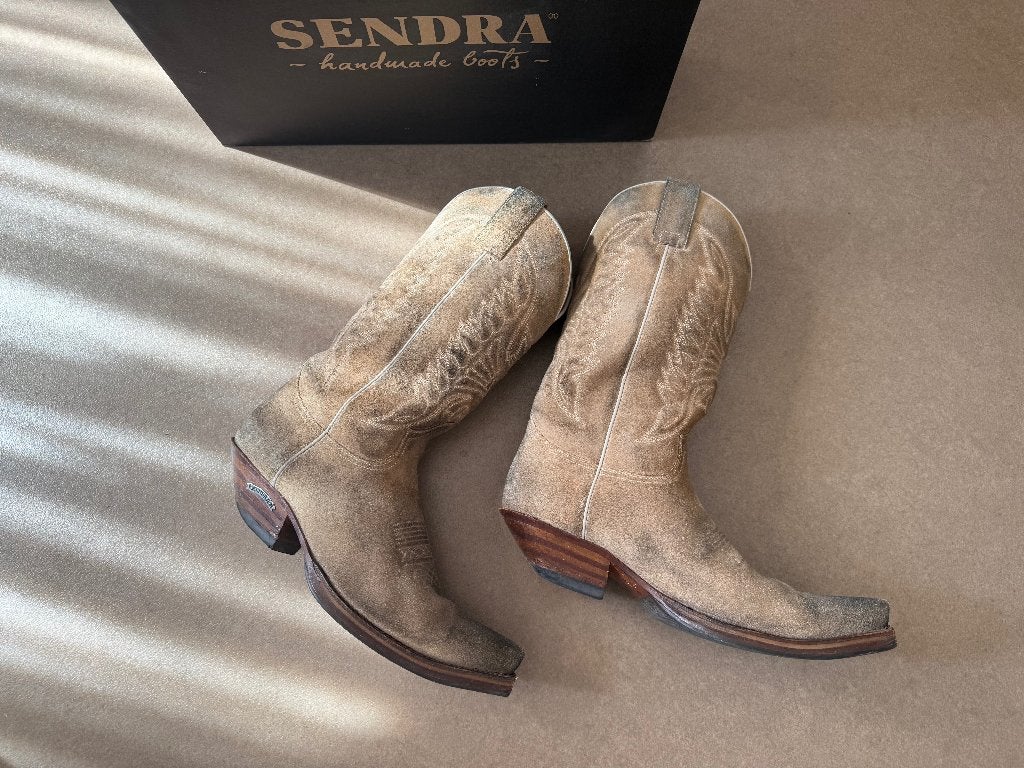 Sendra laarzen 2073 mt 43 Serraje Natural Usado Negro, Sendra, Overige kleuren, Verzenden, Boots